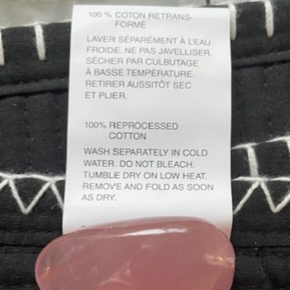 SIMONS Quilted Stripe Recycled Cotton Placemat set of 4 - Picture 4 of 5